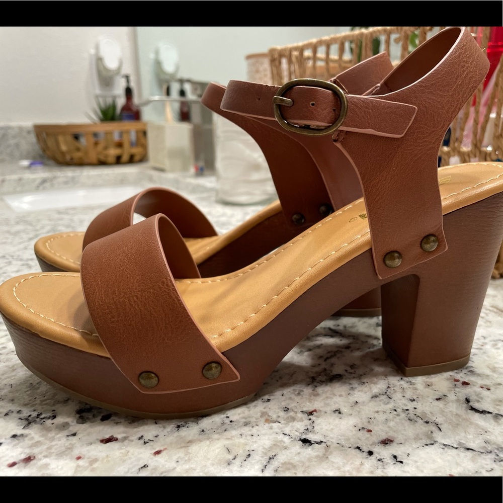 Brown sandals